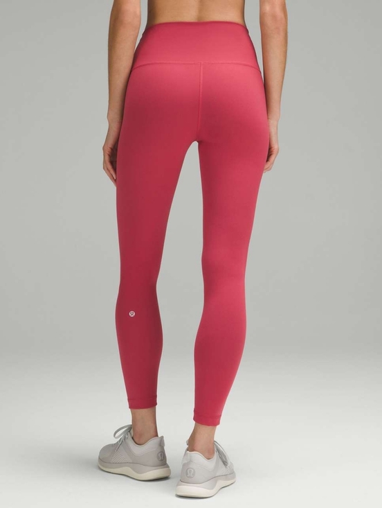 lululemon athletica Pants - Lululemon Wunder Train High-Rise Tight 25" Vintage Rose Size 4